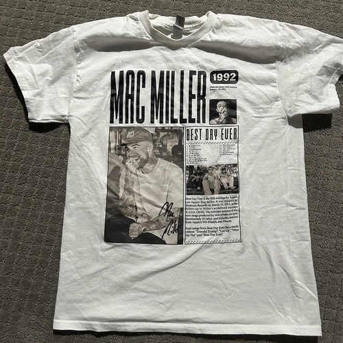 Mac miller shirt white short - mac,